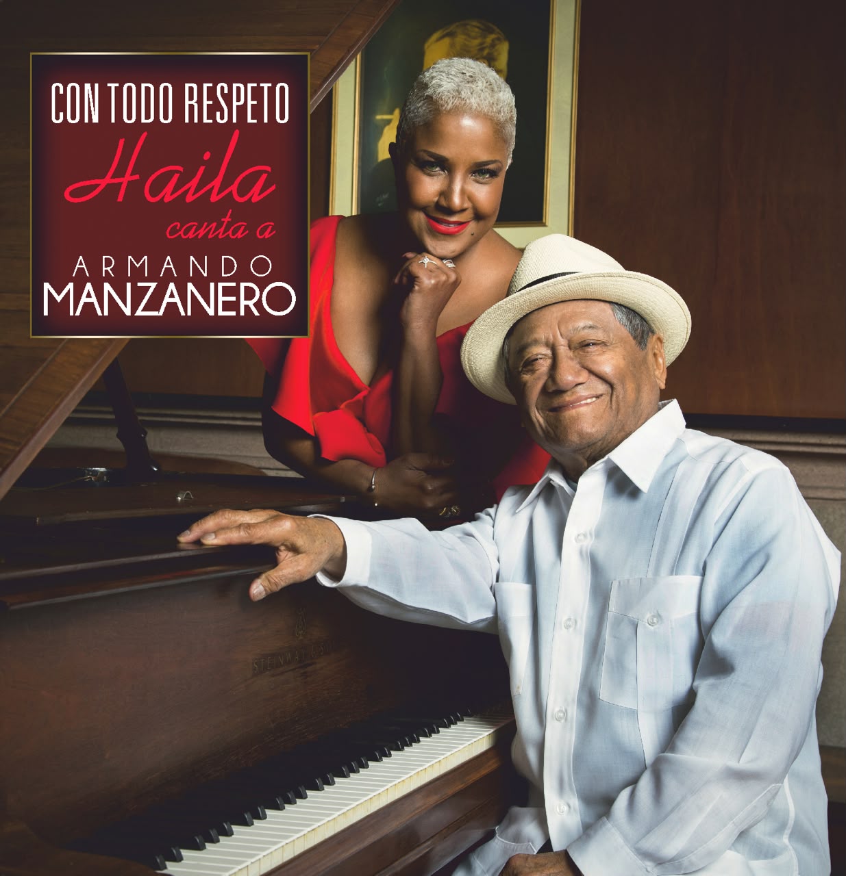 CD "Con todo respeto — Haila canta a Armando Manzanero"
